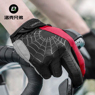 Locke Brothers Summer Short Finger Gloves Cross-border Half-finger Riding Gloves Men and Women Outdoor Breathable Factory Outlet