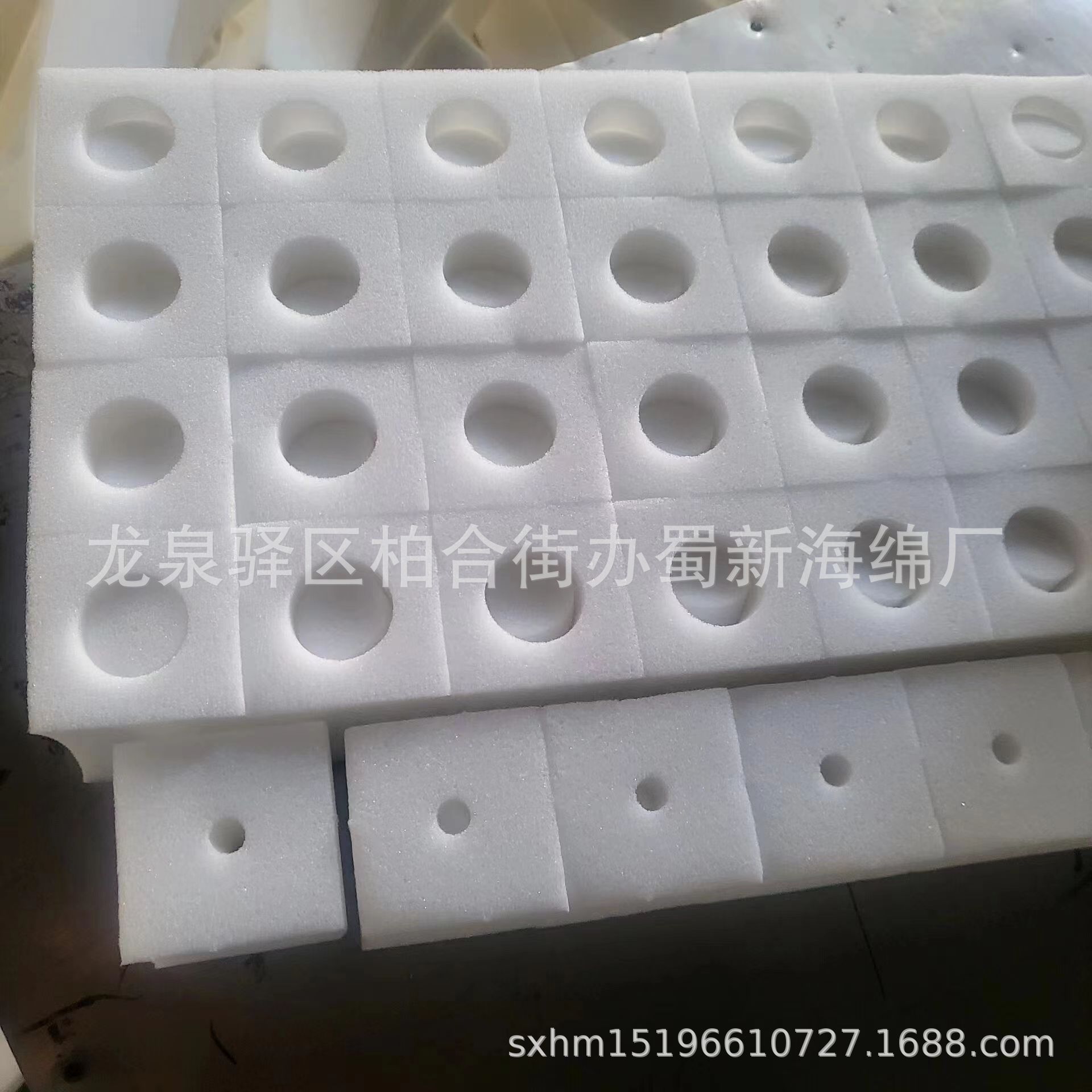 厂家供应黑色白色接线盒海绵成型内衬缓冲包装/高密度海绵