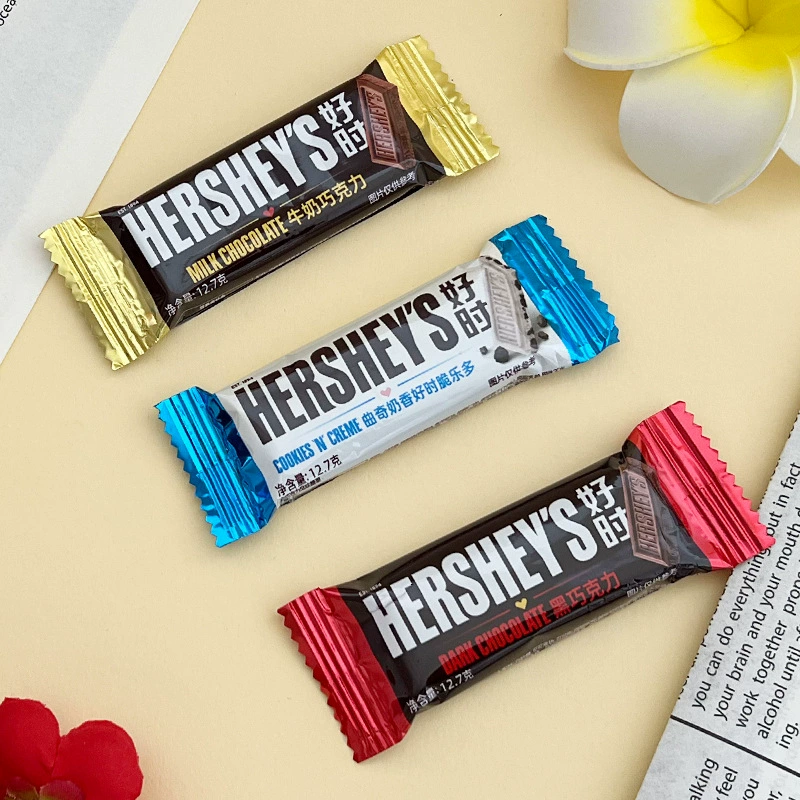 Большие рисовые плитки молочного шоколада Hershey 12,7 г Печенье Темный Кайт Офисные легкие закуски Свадебные конфеты