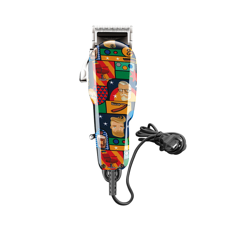 Kemei eléctrica Clipper KM-MAX2093 graffiti impresión automática de molienda cortador de la cabeza de alta potencia cortadora de pelo