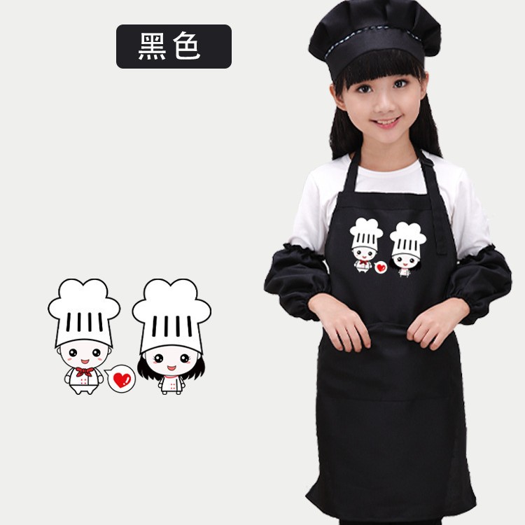 Delantal para niños ropa de pintura impermeable personalizada jardín de infantes galería de arte logotipo de impresión ajustable delantal de publicidad al por mayor