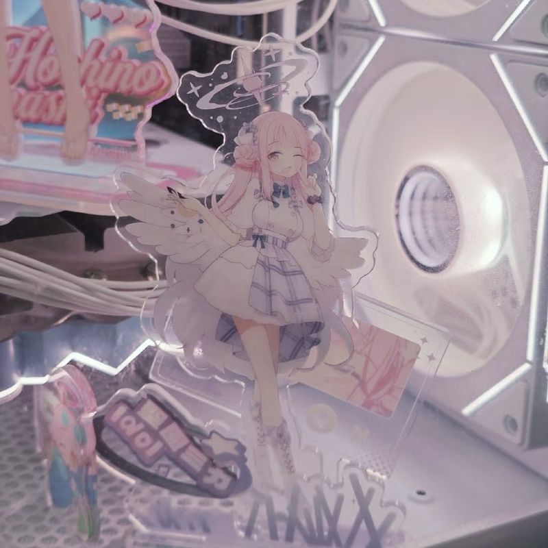 紺碧ファイル碧藍ファイル早瀬優香聖園未花自作アクリル看板置物|undefined