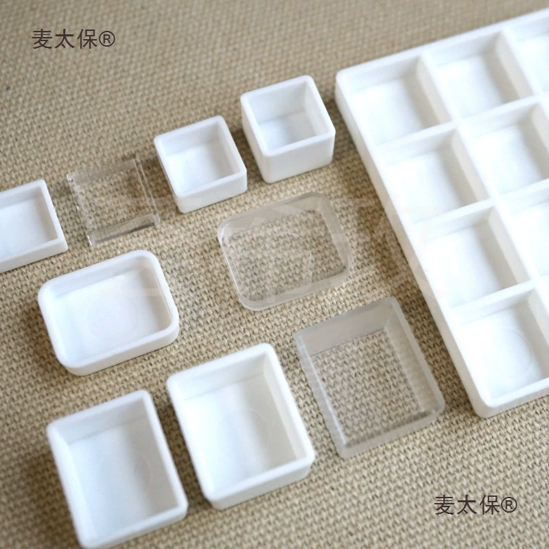 Решетки для дозирования акварельных красок 0,5 мл полное количество 1 мл 2 мл прозрачный белый полублок полный блок Metabo