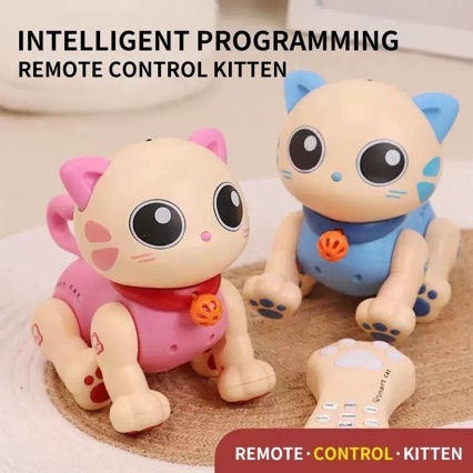 Transfronterizos control remoto infantil programación de juguetes inteligentes trucos electrónicos mascotas regalos robot gatos al por mayor eléctricos