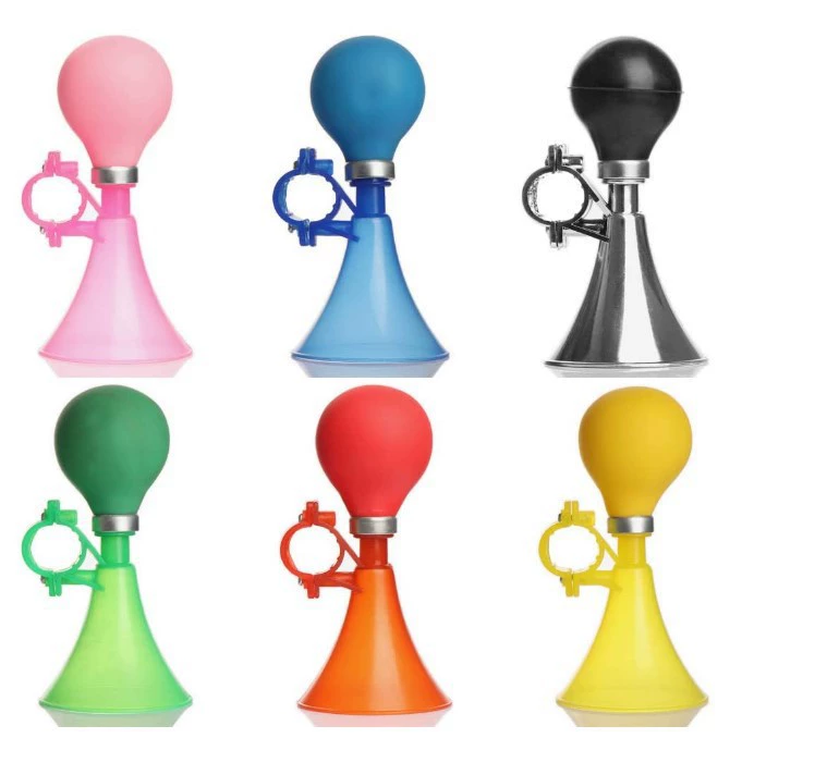 Детский велосипед Универсальный супер большой звуковой рожок Милый ручной зажим Велосипед Белл Скутер Детский автомобиль Воздушный рожок