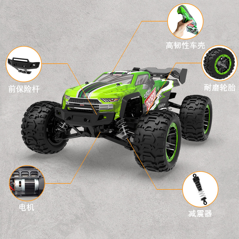 Coche de Control Remoto de Alta Velocidad Oulans 1:16, Todoterreno, Escalada, Tracción en las Cuatro Ruedas, Superventas en Amazon