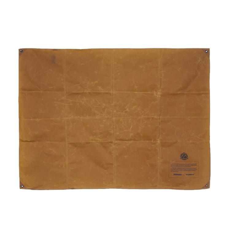 屋外キャンプBC風地布油ワックスキャンバス床マットピクニックマット床布床席耐摩耗性キャンプピクニッククッション