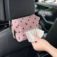 Креативная коробка для автомобильных салфеток, милое украшение, коробка для автомобильных салфеток, автомобильный подвесной подлокотник, сумка для салфеток, подвесная сумка