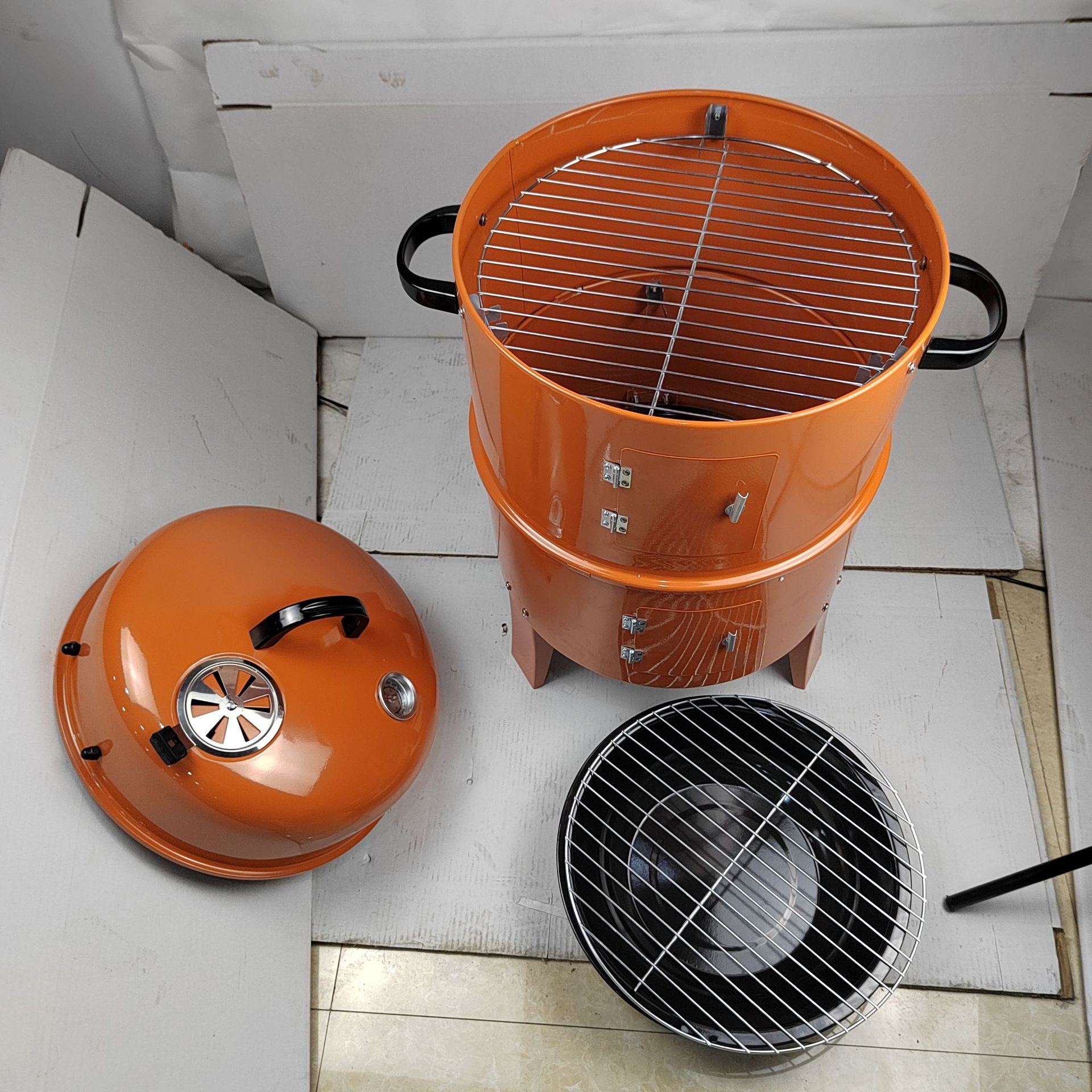 Horno multifuncional in-1 del horno del humo del horno de la barbacoa de Yongkang exportado a Australia y a Alemania