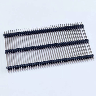 Pin connector spacing 2.54mm straight pin 180 straight pin double row three plastic pin connector long pin