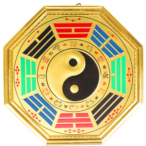 Manufacturer Xuanyi Phnom Penh Tai Chi Bagua Mirror Bagua Mirror Handicrafts Pendant Tai Chi Yin and Yang Mirror Ornaments