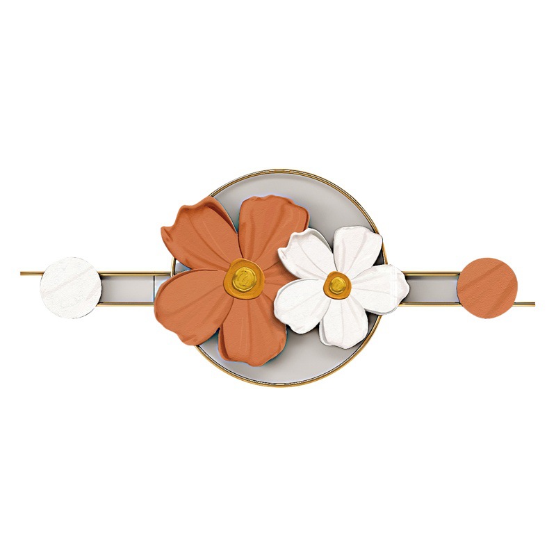 Nordic restaurante estilo crema pintura decorativa reloj pintura sala de estar reloj de pared mudo simple reloj de pared dormitorio noche