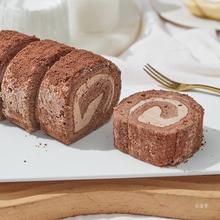 瑞士卷蛋糕巧克力小蛋糕网红巧克力早餐蛋糕面包同款糕点零食甜品