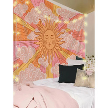 J 75735 Sun Moon Wall Tapestry ����װ��ǽ�ڹ�̺�羳��ó