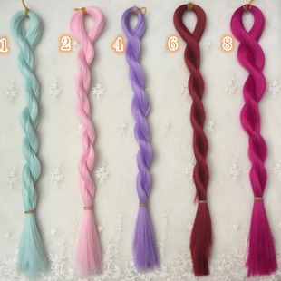 Uncle bjd SD 3 dolls small cloth Kerr dolls DIY hair transplant 80cm hair row