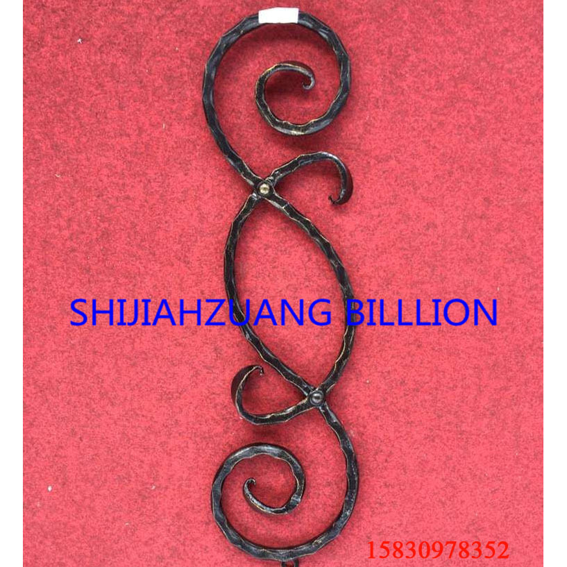 厂家批发 锻造铁艺组合花 冲压件 球默铸铁配件