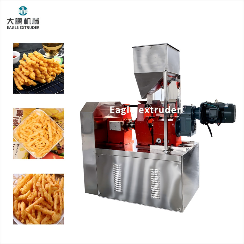 济南大鹏机械设备 奇多挤出机 膨化小零食设备 奇多生产线