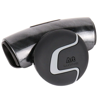 Korean Car Steering Wheel Steering wheel booster - black-wood-grain-color-aw-795