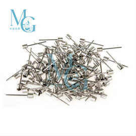 带孔不锈钢金属气针篮球足球排球球针小打气筒充气配件美式气嘴