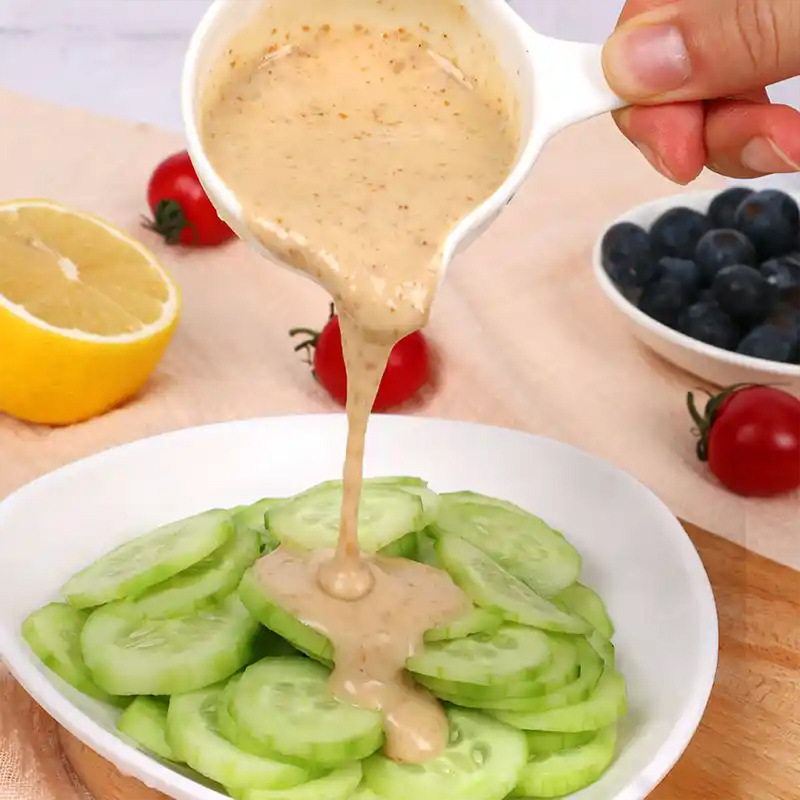 치아씨드 야채 샐러드 소스 케이터링 신선한 홈 아침 샌드위치 야채 조미료 소스 상업용 샐러드 소스