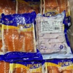 三文鱼骨 冷冻 三文鱼骨中段 三文鱼排 骨腩排 烧烤食材400克盒