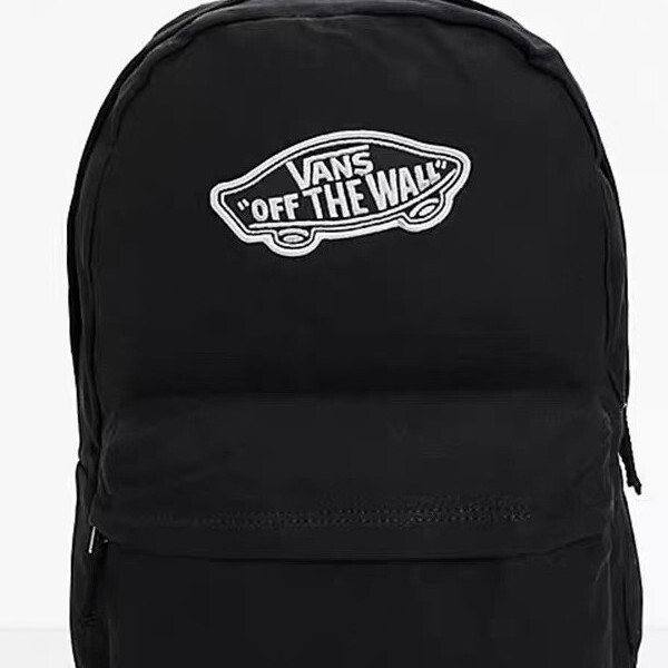 V@A Plaid Backpack Marvel Collaboration Vans Embroidered School Bag Snoopy Student Trendy Backpack European and American Retro