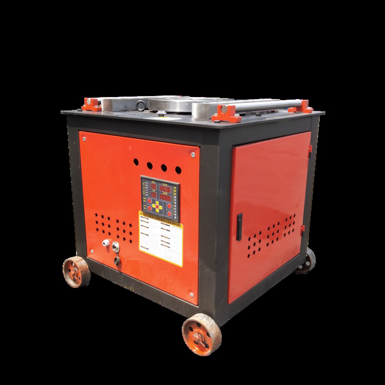 Máquina de doblar barras de acero totalmente automática barra de acero redonda de acero roscada barra de acero dobladora de barra de acero pequeña máquina de doblar barra de acero