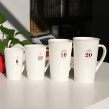 陶瓷杯子單層大號陶瓷杯 馬克杯logo促銷禮品咖啡杯子批發