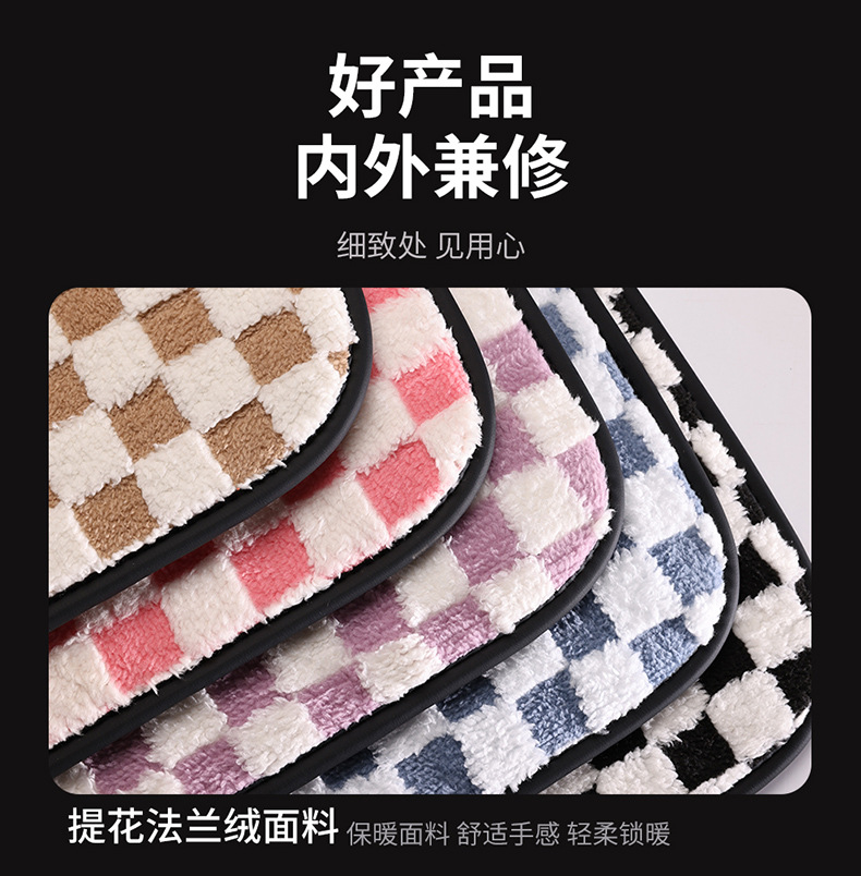 Graphene Car Heated Seat Cushion Winter Car USB Electric Heated Seat Cushion Cover Three-Piece Set Cross-Border Manufacturer Dropshipping