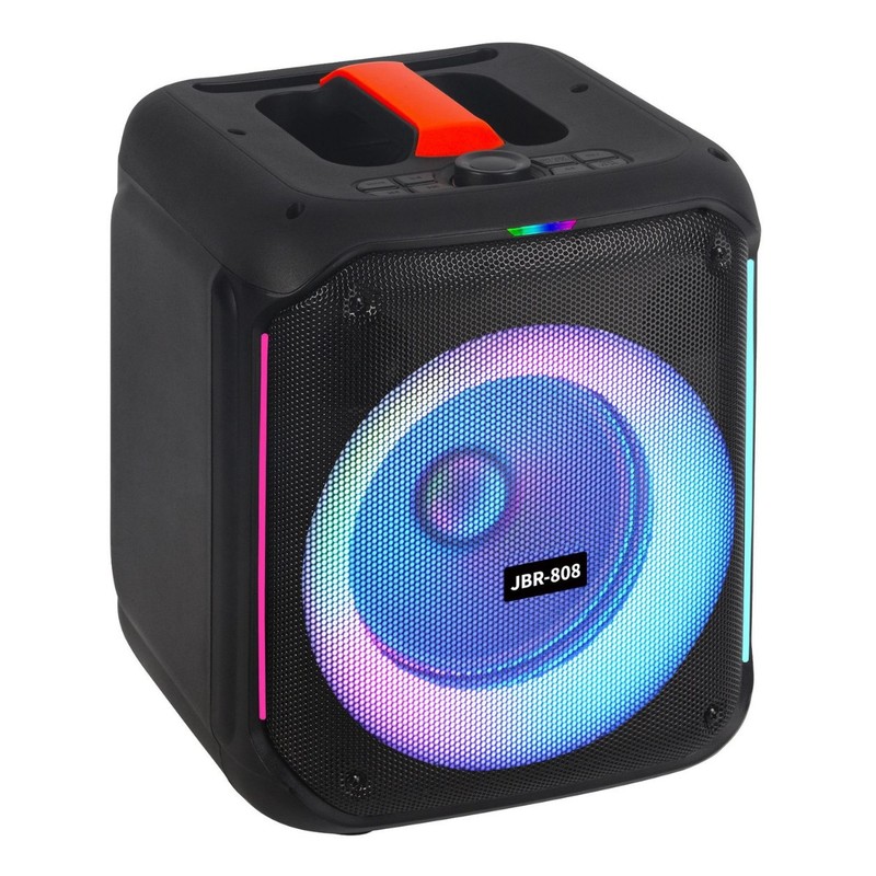 外国貿易 JBR 8inch ポータブルスクエアダンスバッテリーモバイルカラオケ屋外歌サウンド Bluetooth スピーカー|undefined