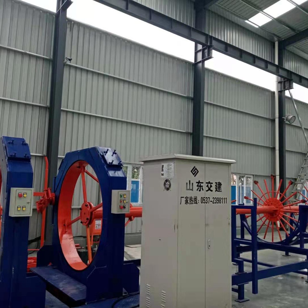 广州智能钢筋笼滚焊机哪家好   厂家直  销各种桩径钢筋笼成型机