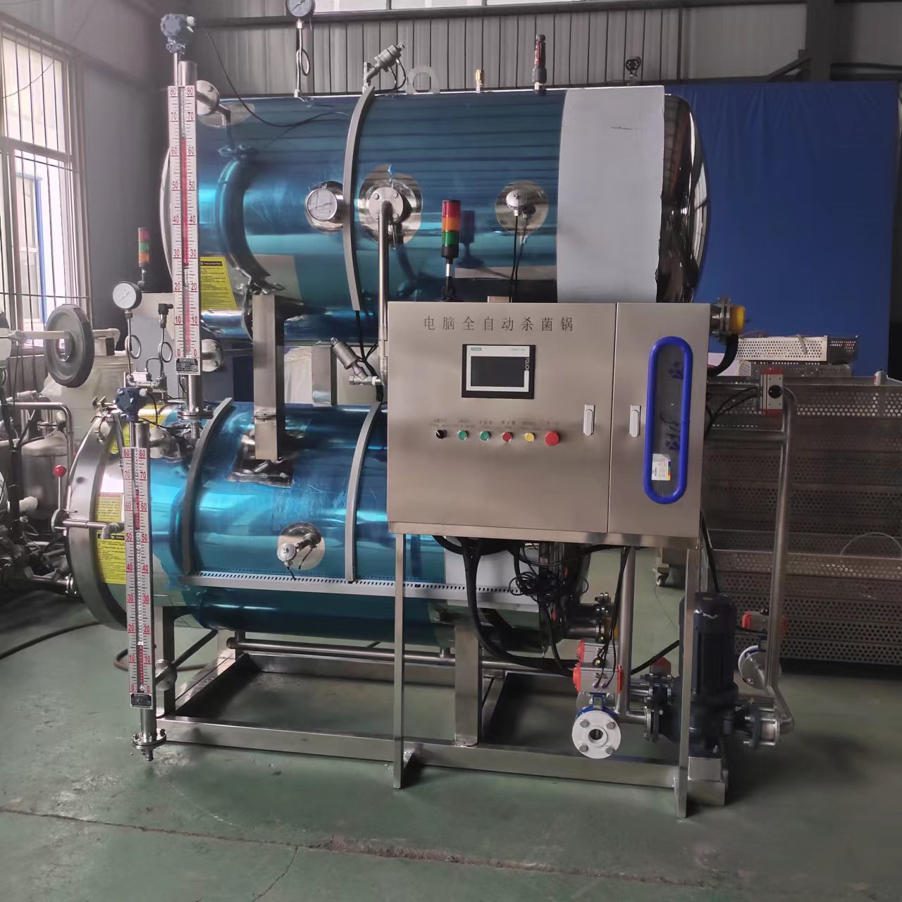 专业食品高温杀菌锅  不锈钢材质杀釜 全自动多功能灭菌设备