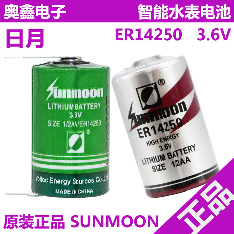 Hanxing Riyue ER14250 Lithium Sub 3.6V Industrial Control Instrument RAM Memory PLC Battery Capacity Type Hanxing Riyue ER14250 Lithium Sub 3.6V Industrial Control Instrument RAM Memory PLC Battery Capacity Type