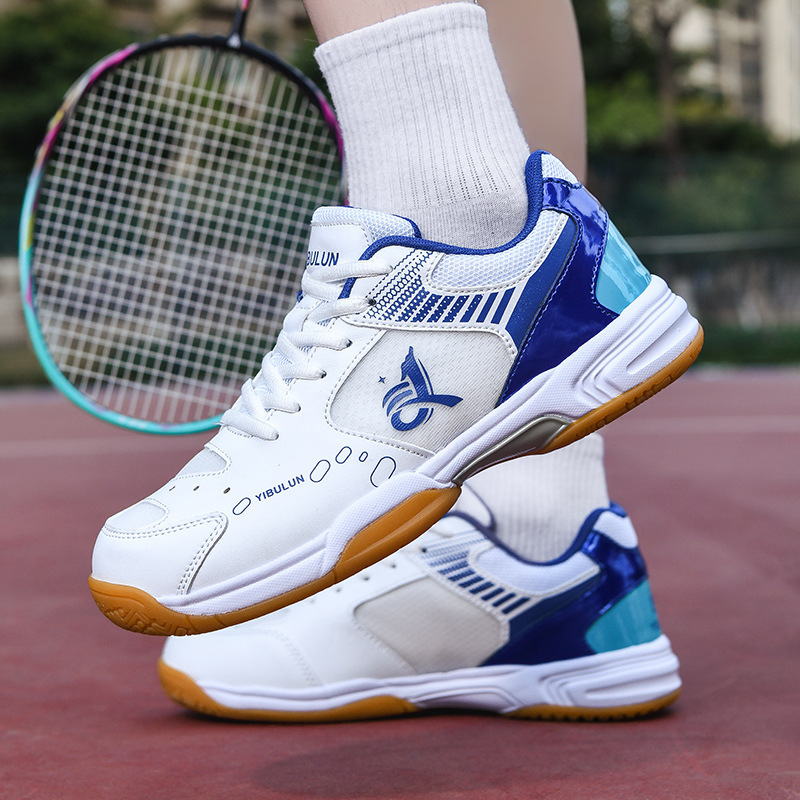 Spot Wholesale Badminton Shoes Men's Shoes New Professional Lightweight Breathable Non-Slip Shock-Absorbing Men's Table Tennis Shoes Sports Shoes