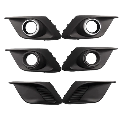 Şüşə kənarı xromları/moldingləri: bumper fog lamp cover front