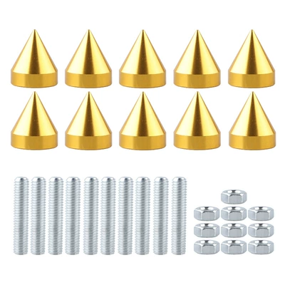 plate frame fixing screws, License plate holder/license plate holder - gold