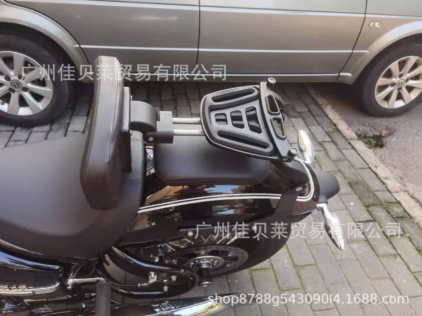 Suitable for Bmw Bmw R18B R18 Ranger Foldableable Backrest Motorcycle Modified Multi-Functional Middle Backrest