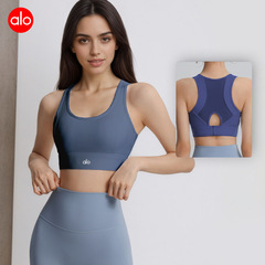 alo yoga同款运动内衣女可拆卸杯跑步健身防震聚拢内衣瑜伽服背心