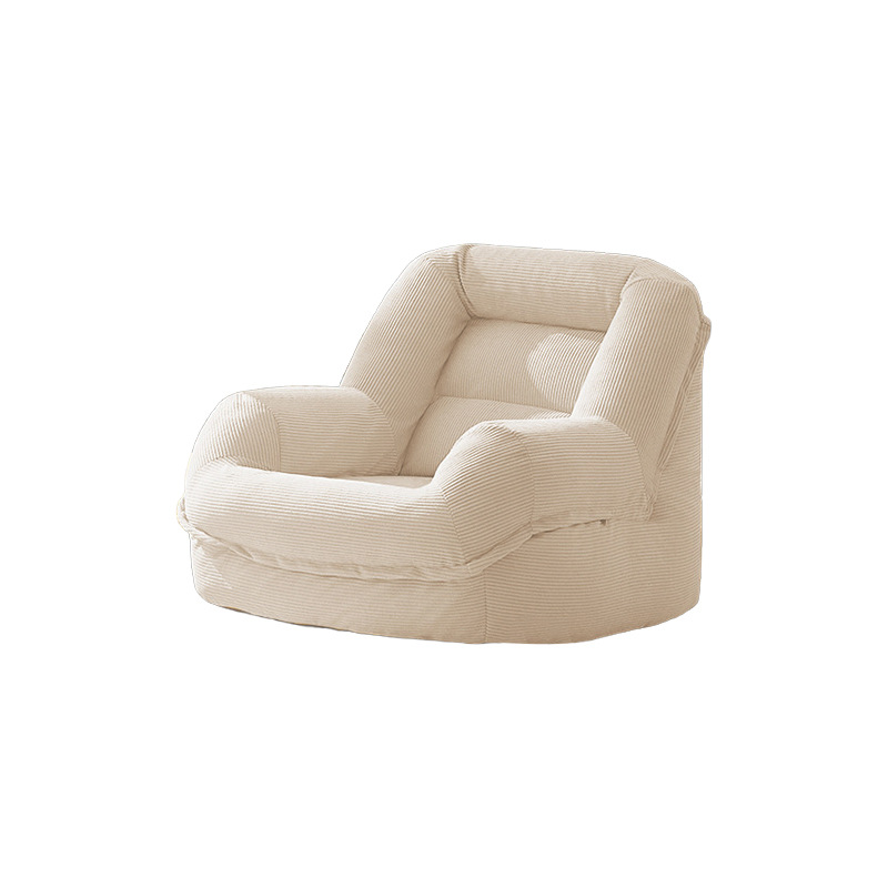 Transfronterizo vacío compreso esponja sofá perezoso pequeño balcón sillón único área de lectura sofá de tela personalizado