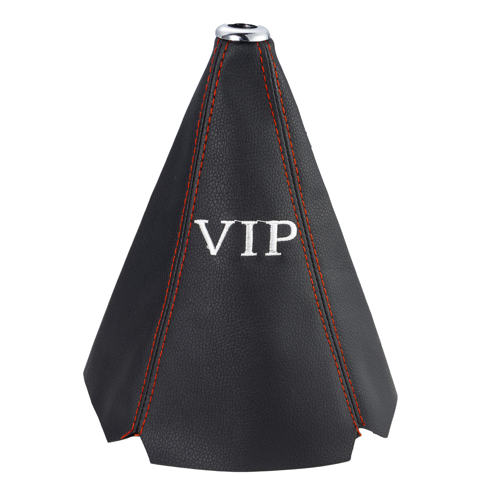 Suitable for universal car models, VIP embroidered gear shift dust cover, leather gear shift lever protective cover accessories