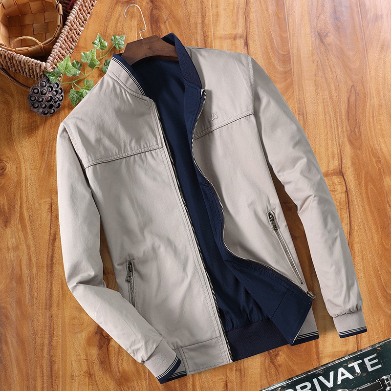 Khaki 015 baseball collar