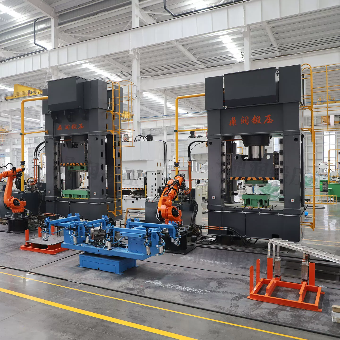 2000吨不锈钢水箱成型框架液压机全自动生产线鼎润锻压拉伸油压机