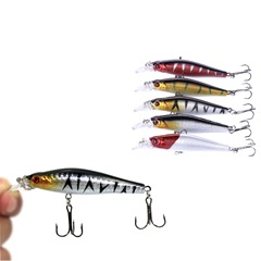 Minnow hovering Luya bait 8cm-8.5g micro-object long-range floating Milo fake bait freshwater sea fishing bionic bait