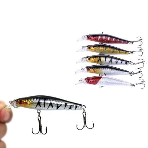 Minnow hovering Luya bait 8cm-8.5g micro-object long-range floating Milo fake bait freshwater sea fishing bionic bait