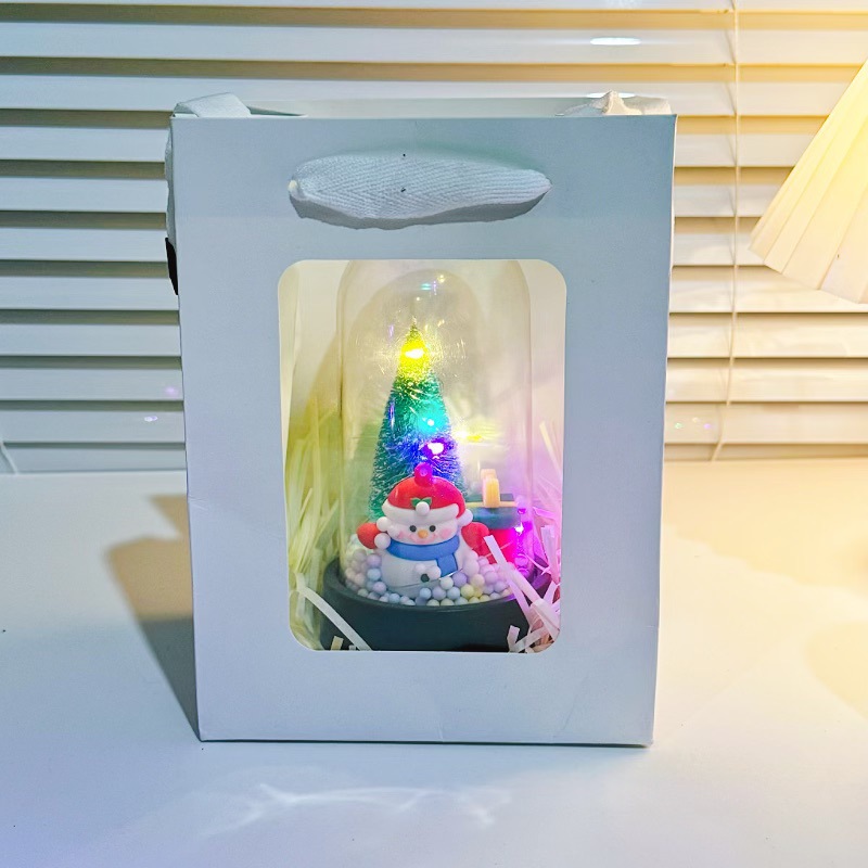 Papá Noel lámpara de noche árbol de Navidad muñeco de nieve de alto valor de la luz de atmósfera regalos de Navidad acompañantes regalos al por mayor