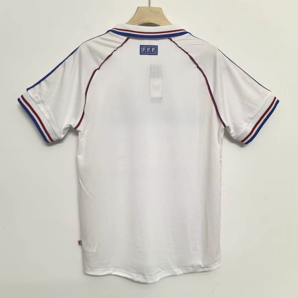 98 No number printed in France’s away game