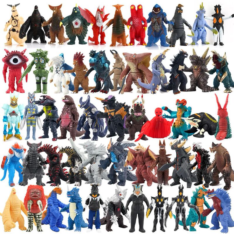 Soft Glue Monster Toy New Blazer Monster Full Series Action Figure Children's Toy Soft Glue