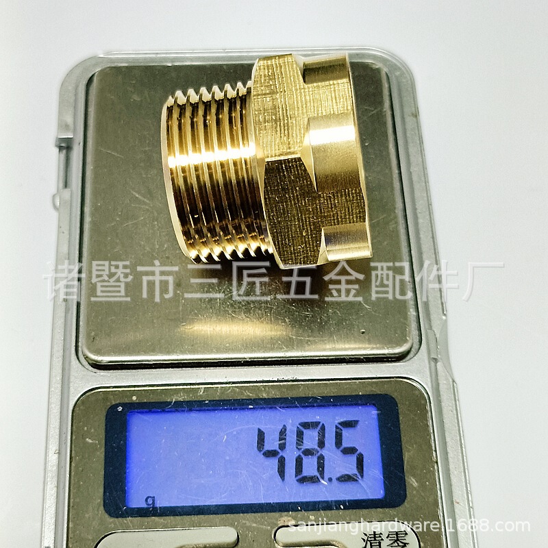 Inner American Teeth to European Teeth 3/4 Inner European Teeth to American Teeth 6 Points Garden Water Pipe Adapter Tap Thread Conversion