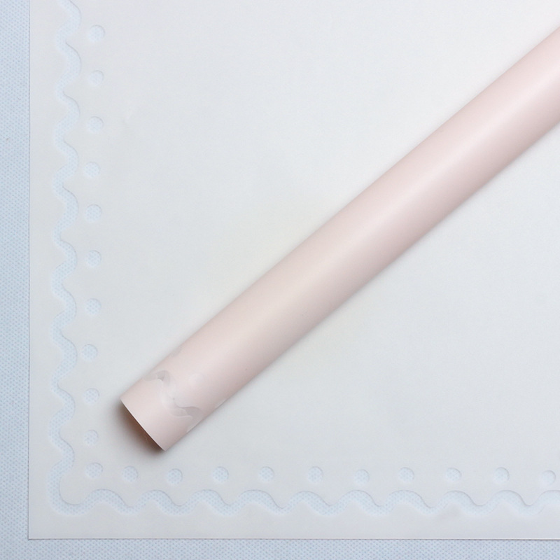 Huaxi bicarbonato de sodio gelatina película flor de embalaje DIY ramo florista impermeable semitransparente niebla papel de flores de pan