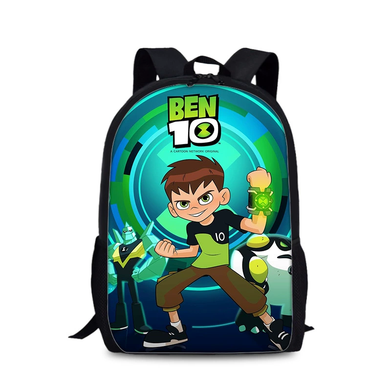 Школьный рюкзак Ben 10 Junior Hacker Printing, творческий комфортный для начальной и средней школы 44 см